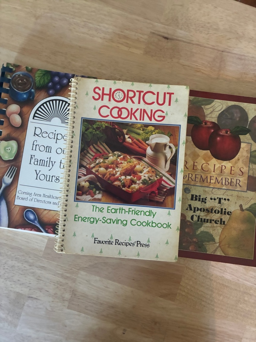 Vintage cookbook Lot of 3
